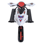 Soozier Kids GT Snow Racer Sled with Padded Rubber Seat - Multi-coloured-Complete with suspension spring to keep slide steady 