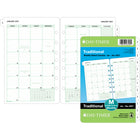 Day-Timer 2027 Monthly Planner Refill Desk Size - 8-1/2" x 5-1/2" - English-View your whole month at once on a two-page spread, with a quick-reference to-do list on the right