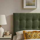 Modway Emily Fabric Upholstered Twin Size Headboard - Foliage-Twin Size Headboard