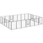 PawHut 24-Panel Heavy Duty Dog Playpen for S/M/L Dogs - 44.5" H-An excellent romping ground and can also work as a partition