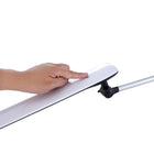 Bostitch Dual Swing Arm LED Desk Lamp - White-Adjustable Design - Fully Flexible Lamp Head And Dual Lamp Arms To Easily Position Flicker-Free Light Zone