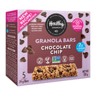 Healthy Crunch Chocolate Chip Granola Bars - 24 gr - 30 Pack-Allergen-free, School Approved 