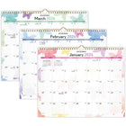 AT-A-GLANCE 2026 Watercolours Monthly Wall Calendar - 11-7/8" H x 14-7/8" W - English-12 months: January 2026 - December 2026