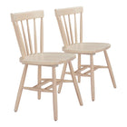 Zuo Tyce Dining Chair - Natural - Set of 2-Assembly required