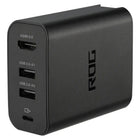 ASUS ROG 100W All-in-One Portable Power Gaming Charger Dock-All-in-one connectivity hub features USB-C, HDMI, and two USB-A ports