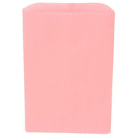 JAM Paper Merchandise Bags - Small - 6.25" x 9.25" - Baby Pink - 1000 Pack (342126822)-Goody bags for carrying items in shops and malls