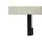 Monarch Specialties 17" H Contemporary Table Lamp - Black Metal / Beige Shade - Set Of 2-Minor assembly is required with illustrated instructions included. confidently designed using durable materials, these lamps are backed with 2-year limited warranty against manufacturer's defects for your satisfaction