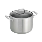 Tramontina Tri-Ply Clad 8 Qt Covered Stainless Steel Covered Stock Pot-Ideal for home and professional cooks