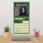 DateWorks 2026 16-Month Wall Calendar - 12" x 12" - Harry Potter - Bilingual-Features monthly pages for January to December 2026, as well as the last 4 months of 2025