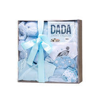 Peter & Paul's Gifts Baby Boy Large Gift Basket-2 Pack Solid Bodysuit