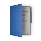 reMarkable Mosaic Weave Book Folio for Paper Pro Tablets - Cobalt-A richly textured and tightly-woven fabric made from recycled polyester for a more sustainable and durable choice