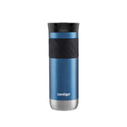Contigo Byron Stainless Steel Travel Mug - 591 mL - Blue Corn-Seal It In: Leak-Proof Lid (When Closed) For On-The-Go Convenience