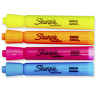 Sharpie Accent Chisel Tip Tank-Style Highlighters - Assorted Colours - 4 Pack-Easy gliding for a smooth highlighting experience