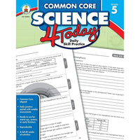 eBook: Carson Dellosa 104816-EB Common Core Science 4 Today - Grade 5-You will receive two emails: one confirming your entire order, and one with a "Download Software" buttonYou can download immediately or return to your email to download later