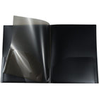 JAM Paper Heavy Duty Plastic Multi-Pocket Folders - 4 Pocket Organizer - Black - 2 Pack-5