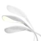 Sully LED Swan Lamp - Matte White - 25"-Matte White Finish