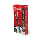 Sharpie Rollerball Needle Tip Pen - 0.5mm - Black - 12 Pack-Black ink