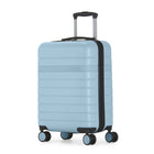 Bugatti Lisbon 2-Piece Hardside Luggage Set - Blue-Our suitcases feature a signature lined interior, complete with a dividing panel and tightening straps, ensuring your belongings stay secure