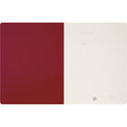 Moleskine Student Ruled XXL Soft Cover Journal - 8.5" x 11" - Cranberry Red-Rounded corners