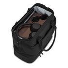 Swiss Gear Mini Weekender with Drop Bottom - Black-Padded tablet pocket fits up to a 13” tablet