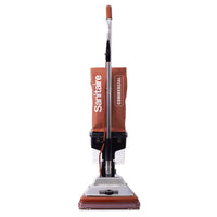 Sanitaire TRADITION SC887E Commercial Upright Vacuum - Red-Commercial-grade performance from a seven amp, 840 watt motor rated at 2,000 hours producing 145 CFM