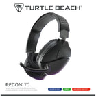 Turtle Beach Recon 70 Gaming Headset - Multiplatform - Black-7