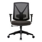 TygerClaw Mid Back Breathable Mesh Office Chair with Lumbar Support-Provides crucial lower back comfort to help you maintain good posture and reduce fatigue