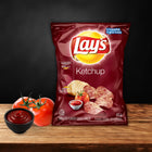 Lay's Ketchup Flavoured Potato Chips - 40g - 40 Pack-Made with Canadian potatoes