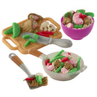 Play-Doh Wok & Wonton Playset-Pepper-shaped play-doh storage: 2 ounces (57 grams) of green Play-Doh modeling compound comes in a resealable pepper-shaped container for pretend play 
