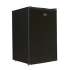 BLACK+DECKER 4.3 cu. ft. Freestanding Mini Fridge with Freezer - Black-Convenient Features: Reversible door and adjustable leveling legs ensure flexible placement that is perfect as a bedroom fridge, small fridge for office, dorm refrigerator, or a compact mini fridge