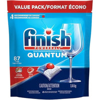 Finish Quantum - 87 Tabs-First time tough stain removal - handles tough messes without the need for pre rinse