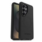 OtterBox Defender Pro Cell Phone Case with Magnets in Bulk Packaging for Galaxy S26 Ultra - Black-Textured all over for peak grip