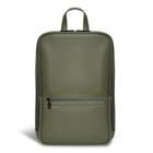 Champs Onyx Leather Classic Backpack - Khaki-CHAMPS Onyx Collection Classic Backpack
