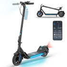 Gyrocopters FlashX Electric Scooter for Adults & Teens - Speed 32 kmph - Range 32 km - APP - Black-The Gyrocopters FlashX is a powerful and portable e-scooter designed for both adults and teenagers who need a smart way to navigate the city