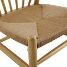 Modway Flourish Spindle Wood Dining Side Chair - Natural-Comes Fully Assembled