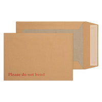 Spicers Manilla Board Back Envelope Peel & Seal - 6.5" x 9.5"-Manilla board back envelope