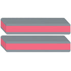 Ashley Productions Double Wide Sentence Strip Reading Guide - 1-1/4" x 7-1/4" - Rose - 24 Pack-Easily track print through transparent tinted window