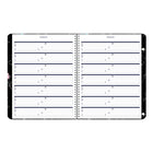 Blueline 2026 Dramatic Floral 14-Month Monthly Planner Printed Cover - 8'' x 5'' - Bilingual-Tear-off corners