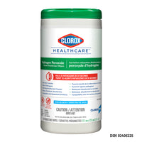 Clorox Healthcare Hydrogen Peroxide Cleaner Disinfecting Wipes, 95 Pack (CL01456)-Pre-moistened, durable, ready-to-use wipes. Requires Personal Protective Equipment when used