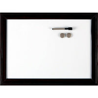 Quartet Espresso Magnetic Dry-Erase Board, 24" x 36"-Contemporary colour and design to complement any decor