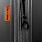 Champs Vintage II 3-Piece Luggage Set - Dark Grey-TSA Lock on the 28" Case, 24" and 20"