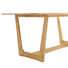 Modway Solara 71" Rectangle Wood Dining Table - Natural-8