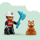 LEGO DUPLO Town Fire Truck Building Block Set with Hose & Firefighter -This set has been rigorously tested for safety and durability