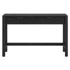 Hudson&Canal Fern 48" Desk - Black Grain-Constructed of sturdy MDF materials in a handcrafted black grain finish