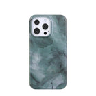 General Supply Goods + Co Hybrid Protective Case for iPhone 13/13 Pro - Jade Green Marble-Compatible with iPhone 13/13 Pro