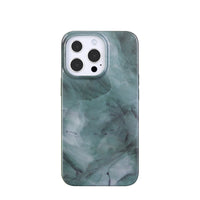 General Supply Goods + Co Hybrid Protective Case for iPhone 13/13 Pro - Jade Green Marble-Compatible with iPhone 13/13 Pro