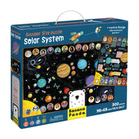 Banana Panda Suuuper Size Puzzle - Solar System-Friends Forever provides opportunities for children to spend time together as they assemble four wooden puzzles of friends
