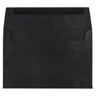JAM Paper Gummed A7 Square Invitation Envelopes - 5 1/4" x 7 1/4" - Black - 25 Pack-These envelopes are great for invitations, greeting cards, RSVP's, thank you cards, gifts for birthdays, holidays and more