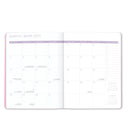 Orange Circle Studio Cabana Stripes Just Right Monthly Planner  - 7.5" x 9.75" - Assorted Colours - Bilingual-5