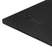 Zuo Valleta Bar Table - Black-Faux Wood MDF square shape tabletop